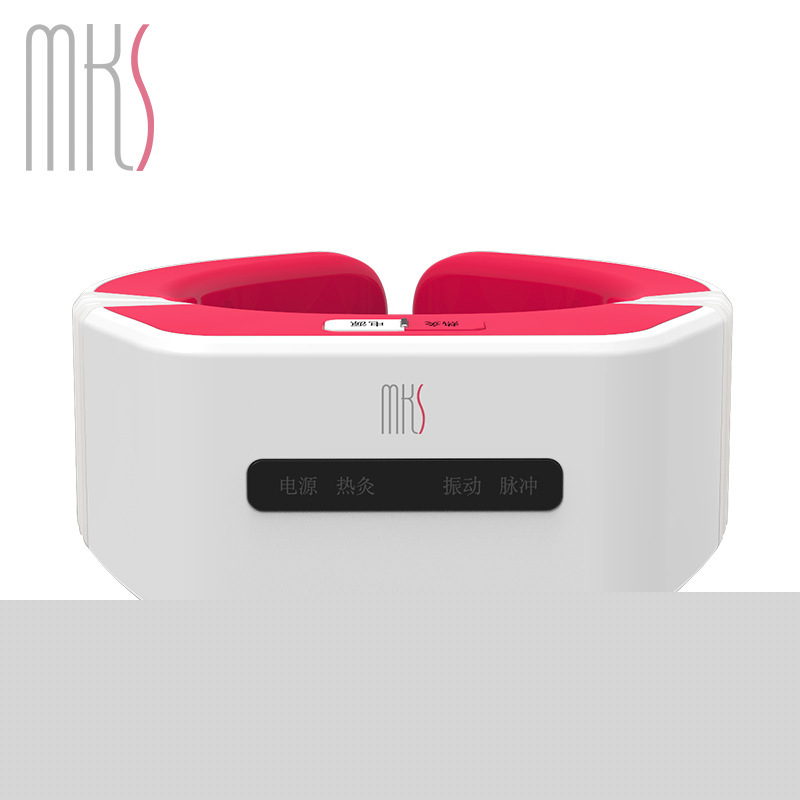 MKS/美克斯頸椎按摩機 按摩器 頸部肩部電療機經絡震動熱灸按摩機工廠,批發,進口,代購