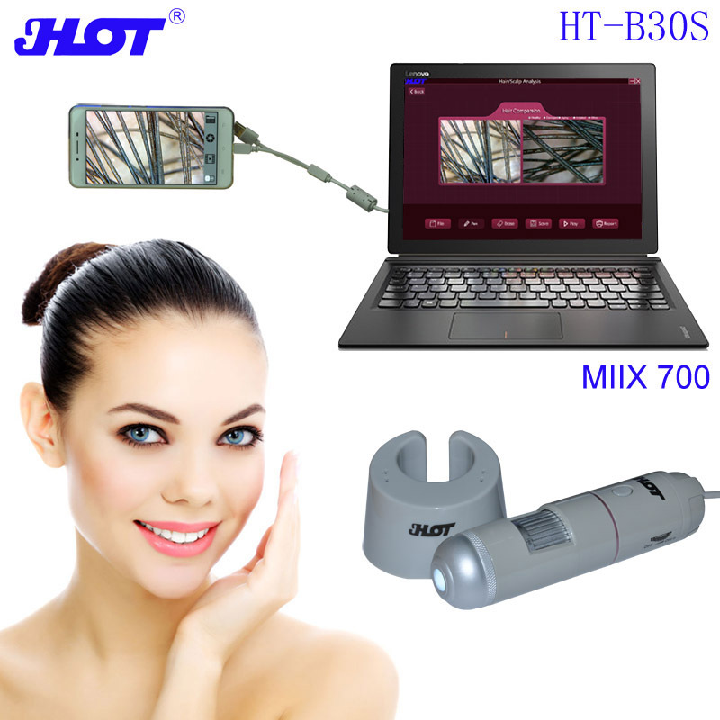 HOT HT-B30S 祛痘祛斑檢測機 皮膚油份敏感檢測機 電子皮膚鏡工廠,批發,進口,代購