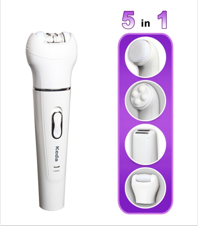 Keda KD-199電動脫毛器拔毛器剃毛器除臉毛腿毛陰毛比基尼線5合1批發・進口・工廠・代買・代購