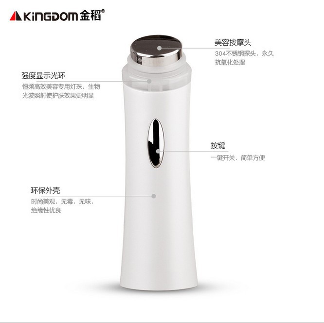 金稻正品美容導入機美容院導出機超音波緊膚按摩器傢用KD－S611批發・進口・工廠・代買・代購