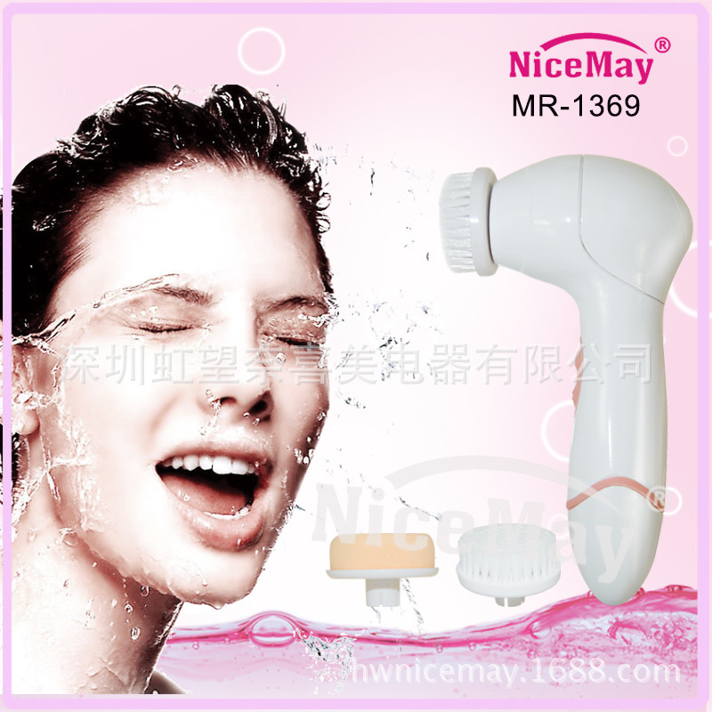 電動潔麵機旋轉式洗臉刷毛孔清潔器洗臉機洗臉神器多功能美妝工具工廠,批發,進口,代購