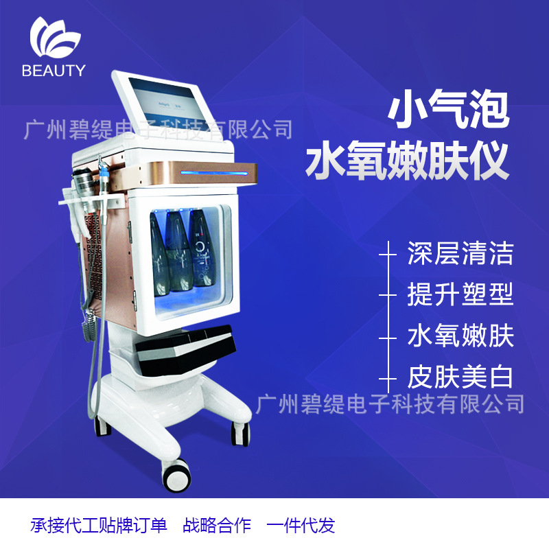 韓國超微小氣泡美容機 傢用小氣泡清潔補水嫩膚水氧註氧機工廠,批發,進口,代購