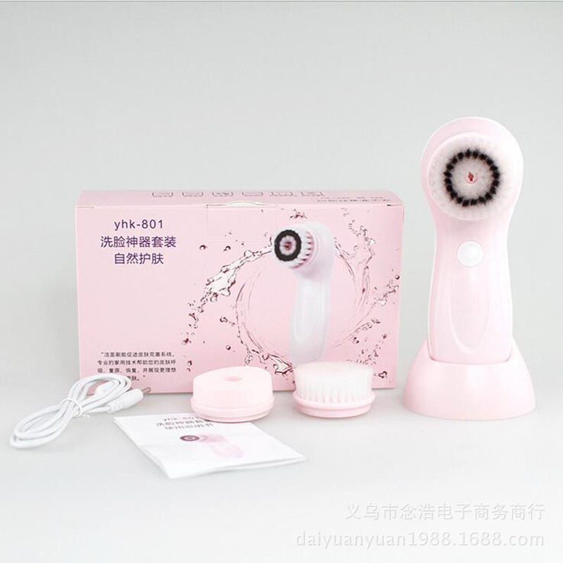 新款充電防水潔麵機 洗臉機 上妝電動粉撲機  三合一洗麵機工廠,批發,進口,代購