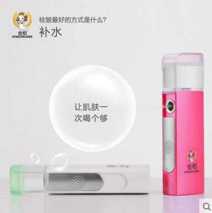 金稻充電寶款蒸臉器美容機麵部納米噴霧機冷噴移動電源補水機KD77工廠,批發,進口,代購