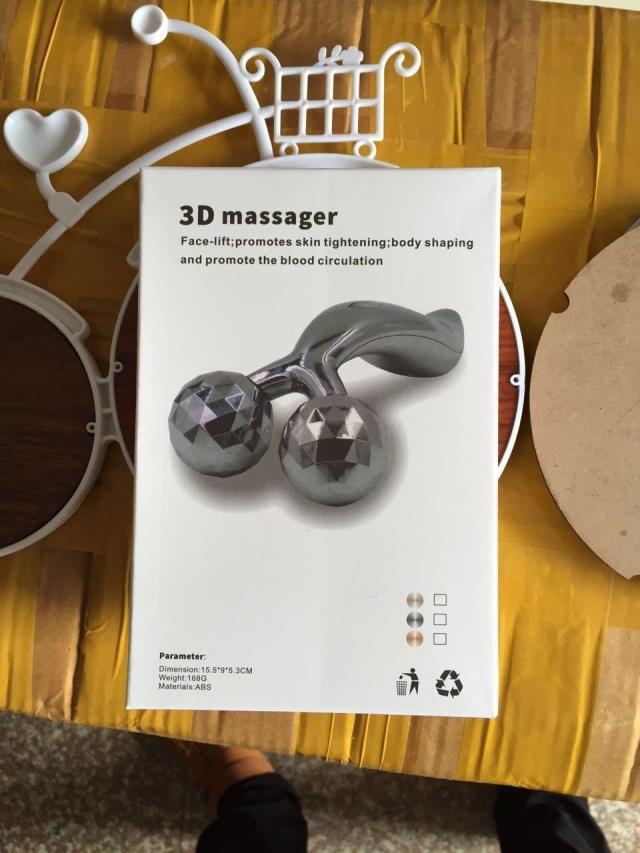 瘦臉神器!3D滾輪瘦臉器按摩器 瘦身塑肌美容瘦臉機批發批發・進口・工廠・代買・代購