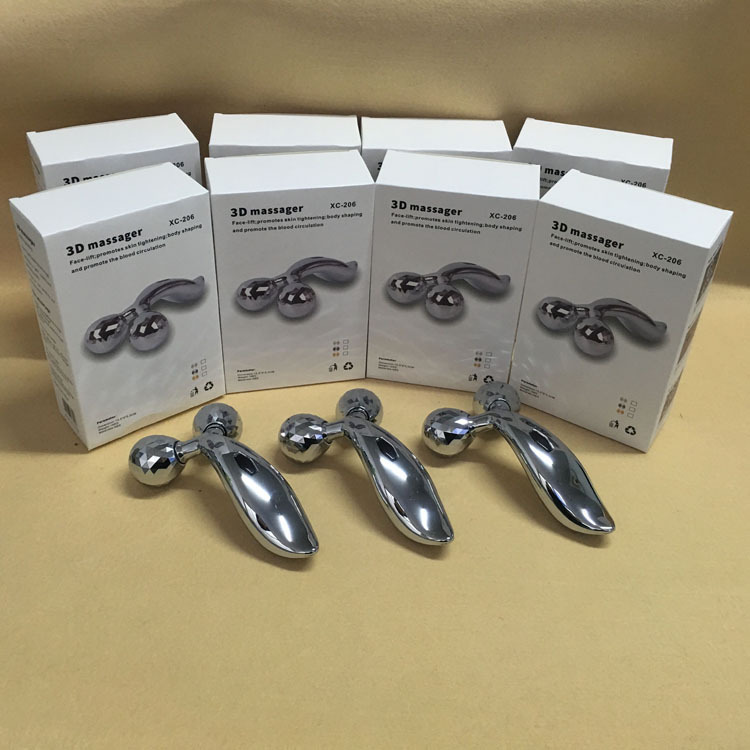 3D臉部按摩機瘦臉神器手動3D滾輪臉部按摩器塑形機V臉緊值緊致批發・進口・工廠・代買・代購
