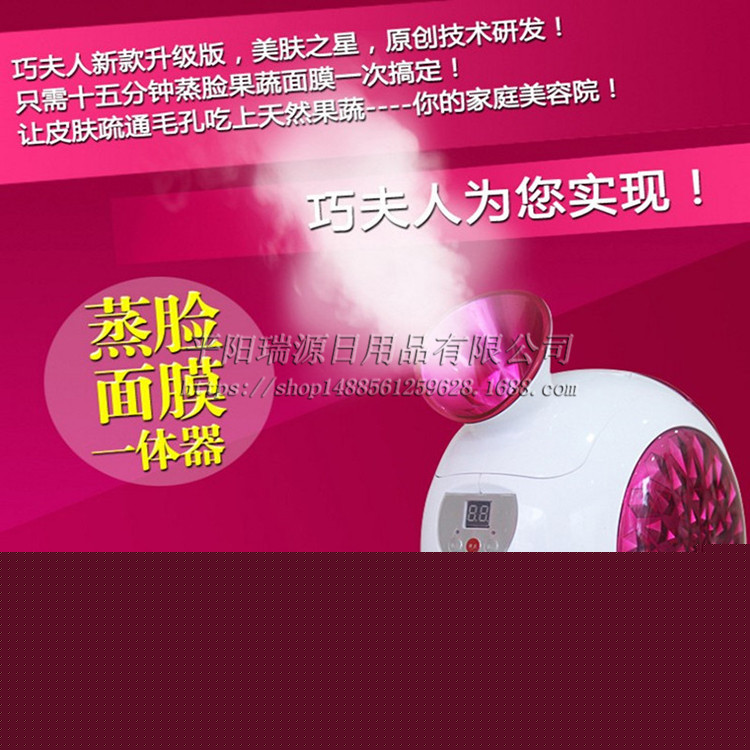 巧夫人蒸臉器 納米噴霧機 加熱噴霧蒸臉器 蒸臉機 傢用美容機批發・進口・工廠・代買・代購