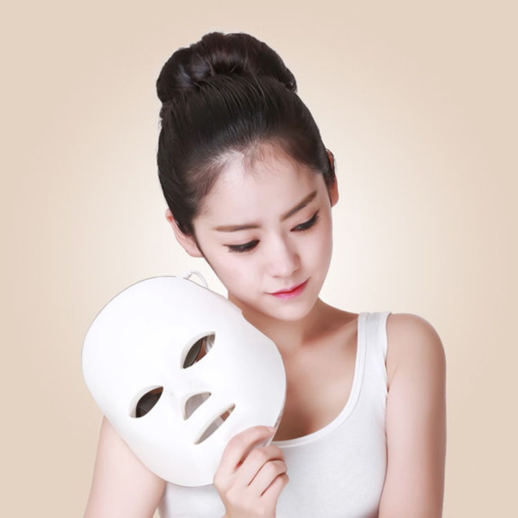 LED彩光美膚麵膜機傢用光子嫩膚美容機器七色光美白淡斑祛痘麵罩批發・進口・工廠・代買・代購