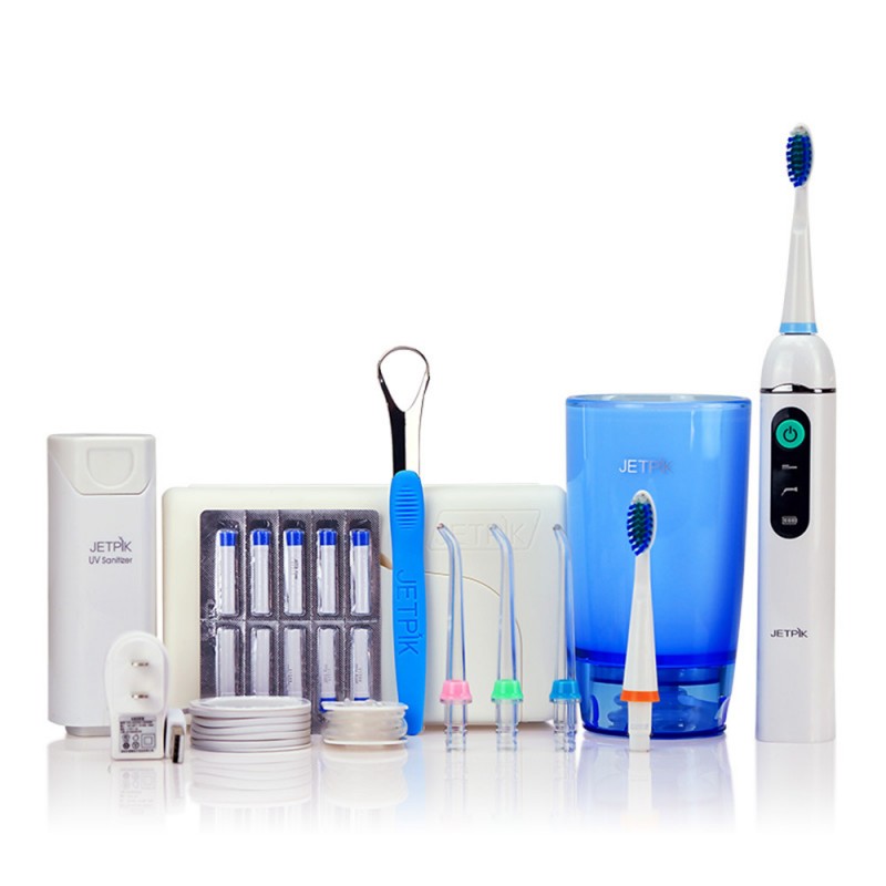 JETPIK便攜式多功能聲波電動牙刷含雙線沖牙器功能洗牙器牙刷一體工廠,批發,進口,代購