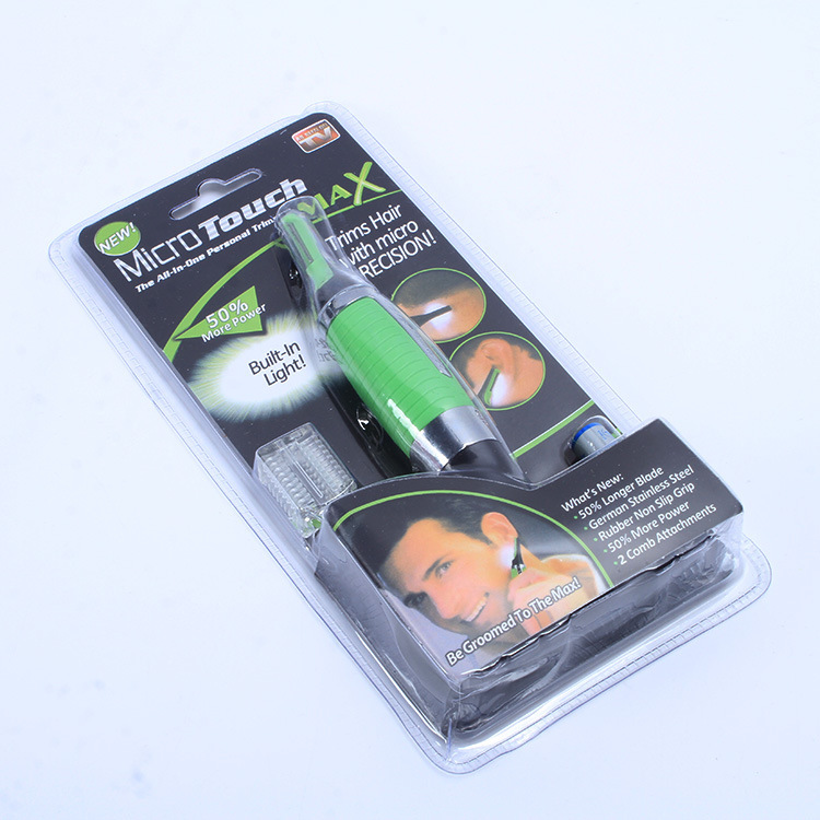 tv產品 現貨micro touch max男士多功能剃毛器毛發剪修器吸塑包裝批發・進口・工廠・代買・代購