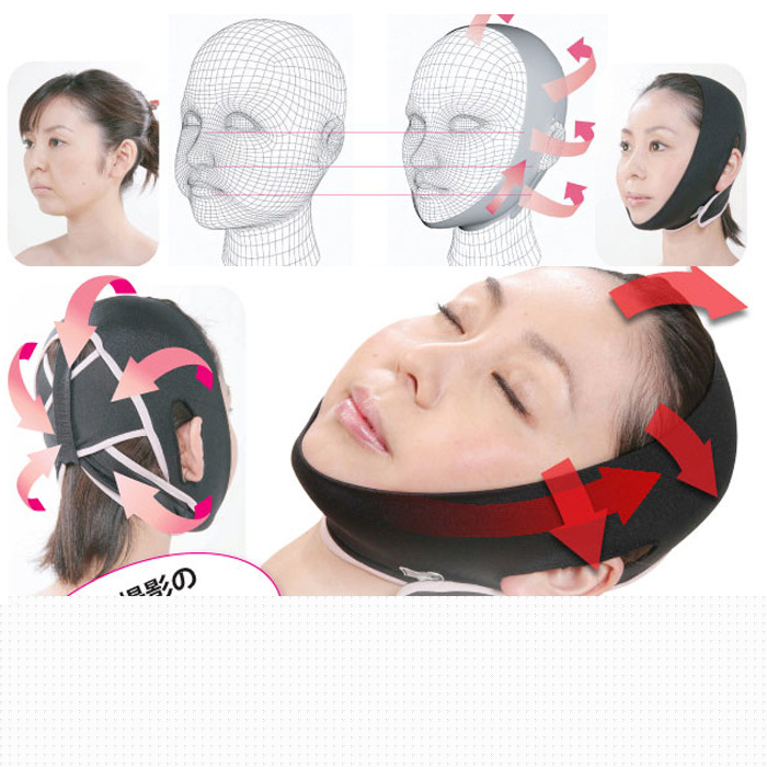 小臉強效瘦臉麵罩瘦臉工具 瘦臉帶瘦臉神器 V臉器 瘦臉器瘦臉繃帶批發・進口・工廠・代買・代購