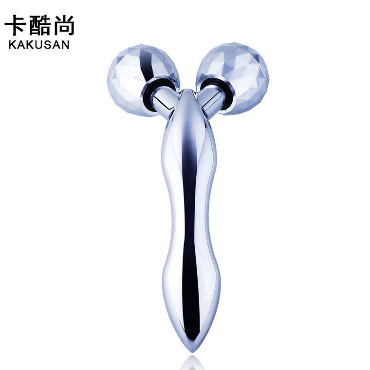 卡酷尚3D滾輪按摩器Y型瘦臉瘦身神器 手動瘦臉器 麵部按摩機工廠工廠,批發,進口,代購