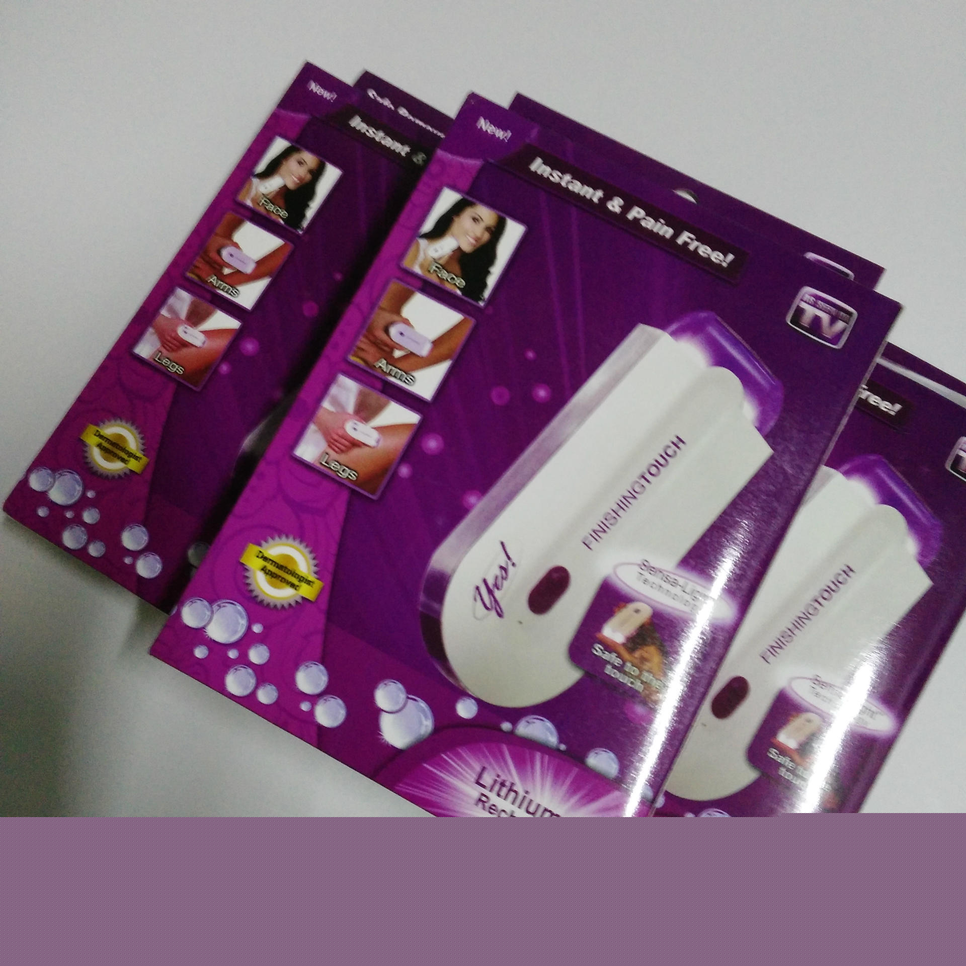廠傢熱銷 YES! FINSHING TOUCH 藍光感應剃毛器 女士除毛器 TV工廠,批發,進口,代購