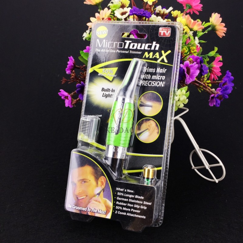 micro touch max男士剃毛器剃須刀綠色鼻毛器多功能剃毛器 刮毛刀工廠,批發,進口,代購