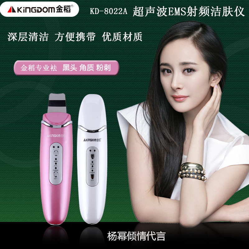 金稻美容機KD-8022A離子導入產皮機 超音波深層清潔除黑頭工廠,批發,進口,代購