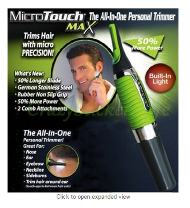 Micro touch max 男士刮胡刀 修眉刀 毛發修剪器批發・進口・工廠・代買・代購