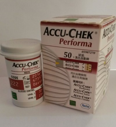 ACCU CHEK Performa羅氏卓越纖巧 卓越金銳血糖機試紙50條不帶針工廠,批發,進口,代購