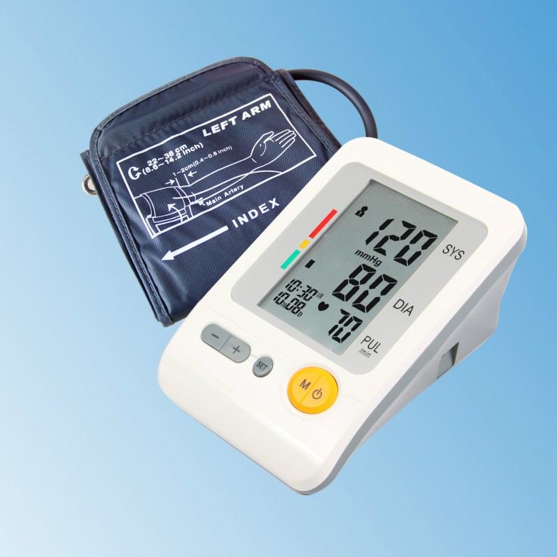 傢用液晶全自動手臂式電子血壓計英文非語音血壓測量機BP-103H工廠,批發,進口,代購