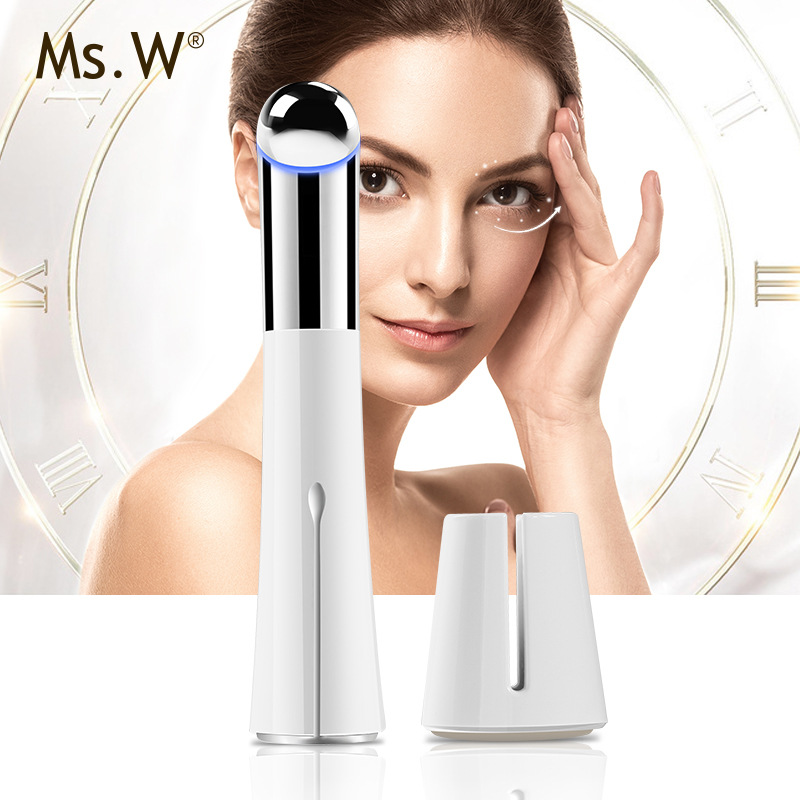 薦 MS.W震動眼部美顏機 祛皺祛眼袋按摩美容機 負離子微震導入機工廠,批發,進口,代購