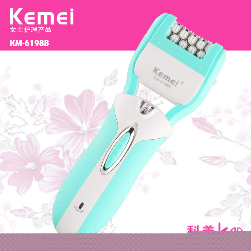 科美KEMEI-6198B女士拔毛器 混批女士 拔毛器工廠,批發,進口,代購