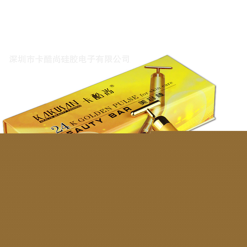 卡酷尚24K黃金棒真金黃金棒瘦臉美容棒 臉部按摩棒 美容棒 提升棒工廠,批發,進口,代購