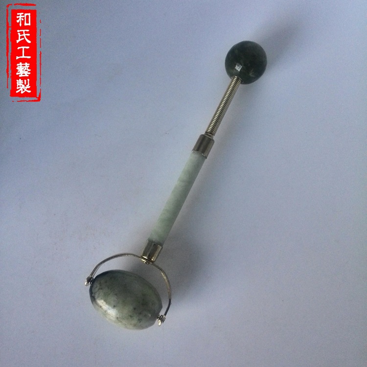 保健護理用品廠傢直銷純天然岫玉雙用按摩滾珠批發・進口・工廠・代買・代購