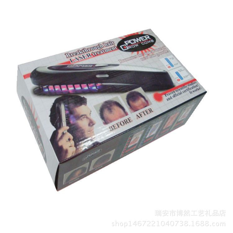 頭皮按摩器頭發梳套裝頭部按摩器power Grow combTV產品批發・進口・工廠・代買・代購
