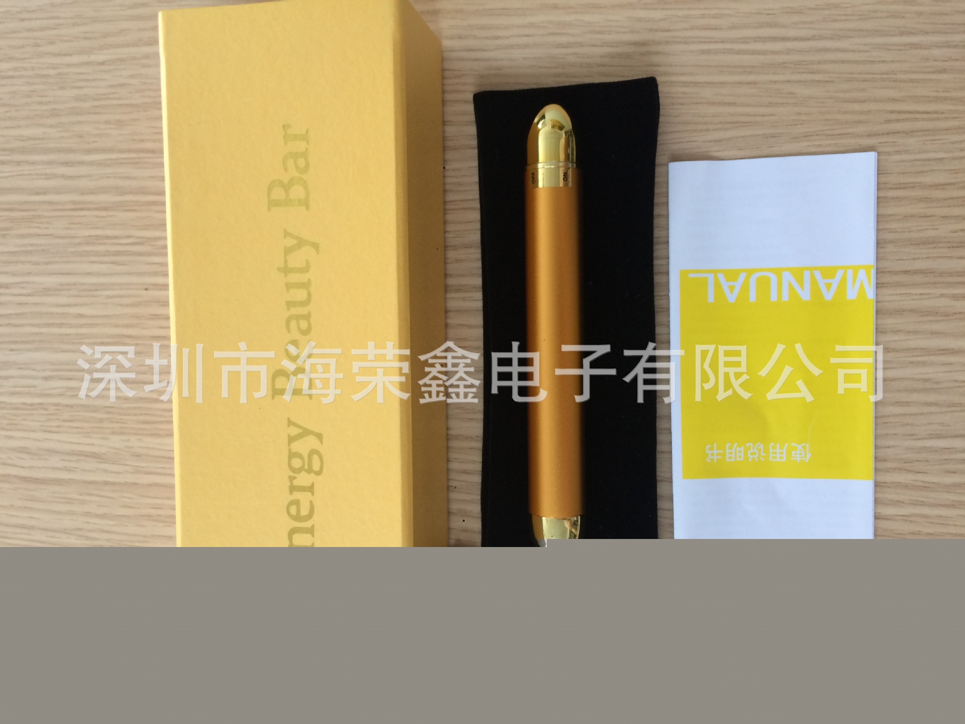 黃金美容棒 臉部瘦臉按摩機 提拉緊致美容護理 24K黃金按摩棒正品工廠,批發,進口,代購