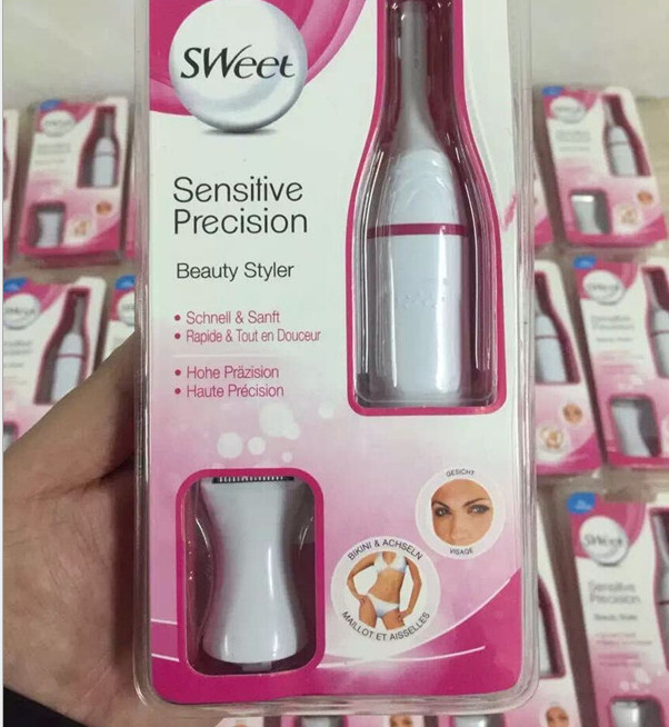 廠傢直銷新款TV產品sweet2合1女士剃毛器電動修眉脫毛器女士必備批發・進口・工廠・代買・代購