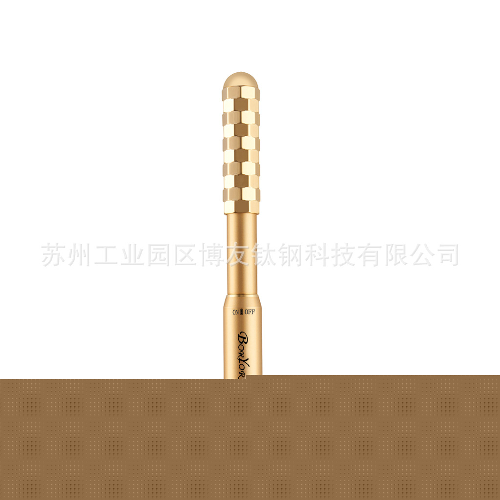 24K黃金棒美容瘦臉棒 塑顏滾輪棒 振動 滾輪按摩棒 美容神器機工廠,批發,進口,代購