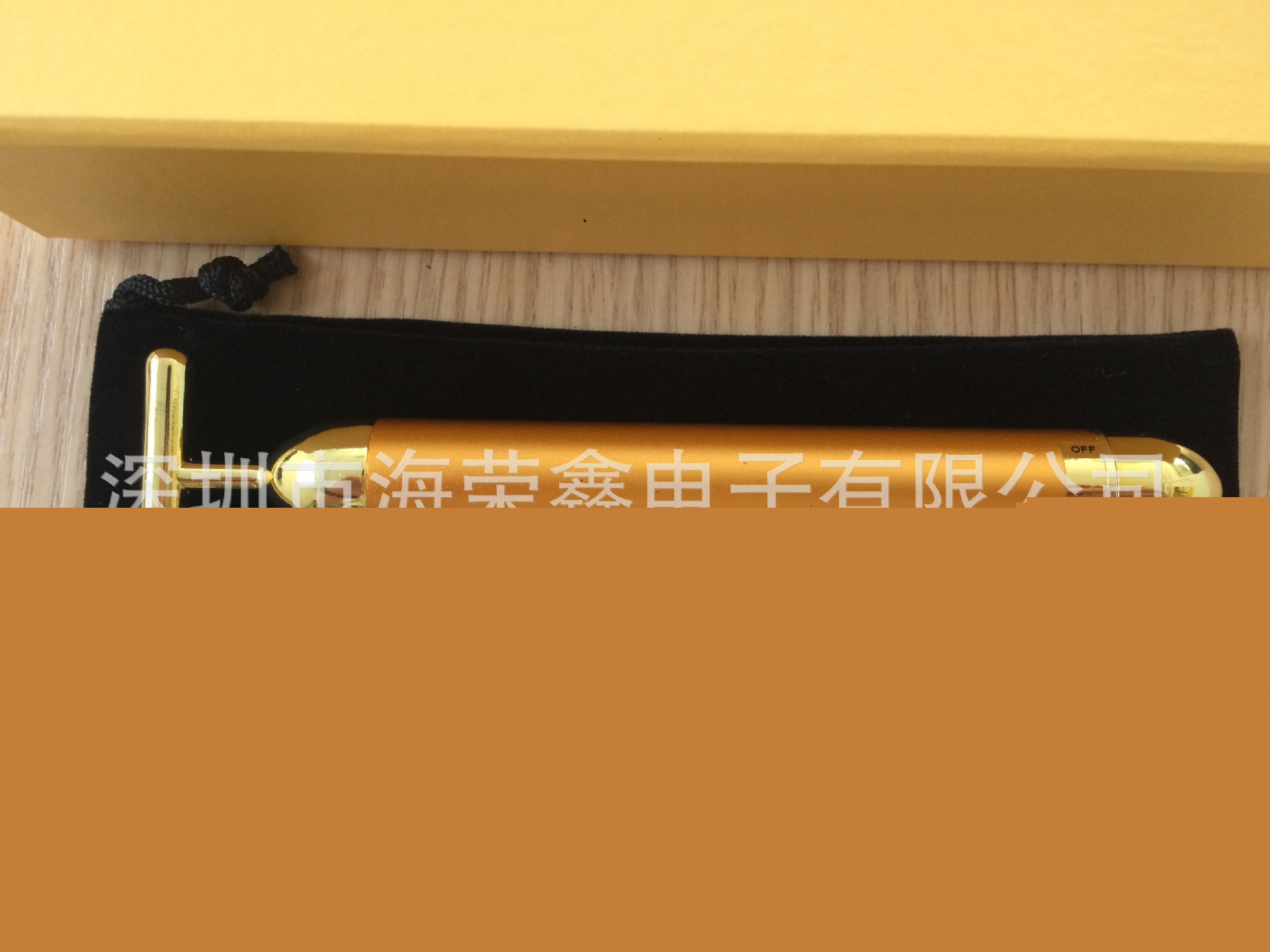 24k黃金美顏棒 T型瘦臉機  提拉精致肌膚 嫩膚機 工廠直銷OME工廠,批發,進口,代購