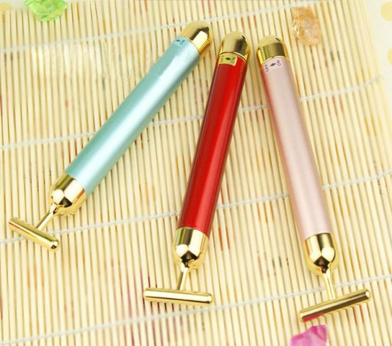 品牌美容棒 電動按摩瘦臉黃金美容棒提拉緊致 瘦臉神器按摩棒批發工廠,批發,進口,代購