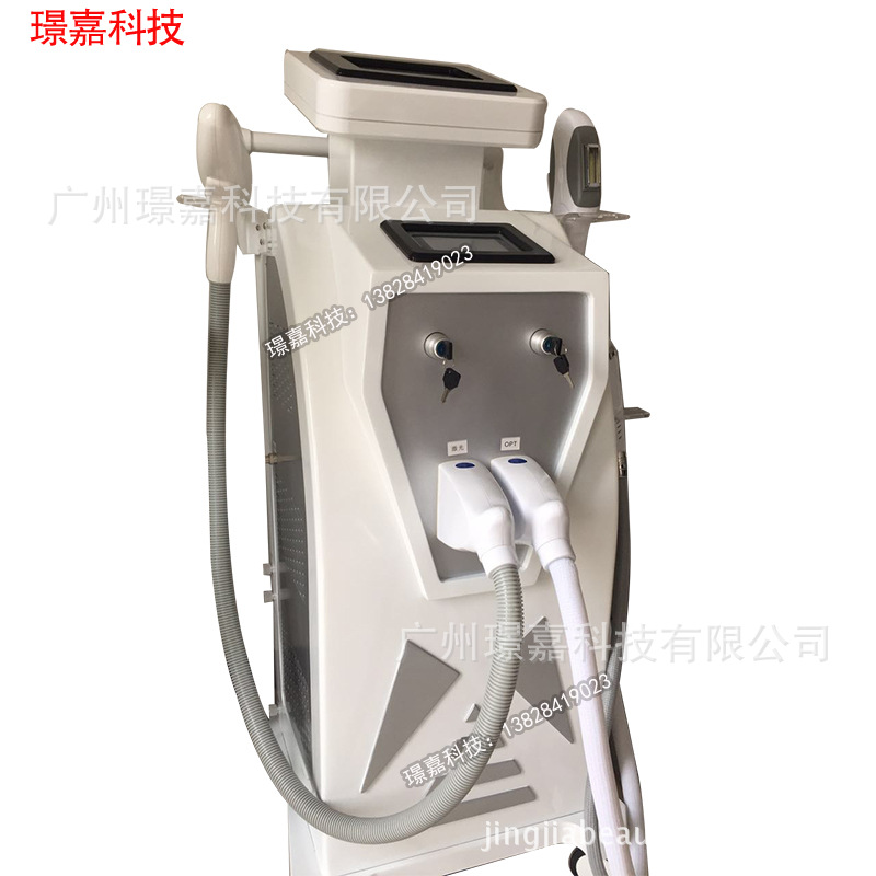 四合一多功能OPT無痛快閃脫毛有效祛斑電波拉皮+黑臉娃娃+OPT批發・進口・工廠・代買・代購