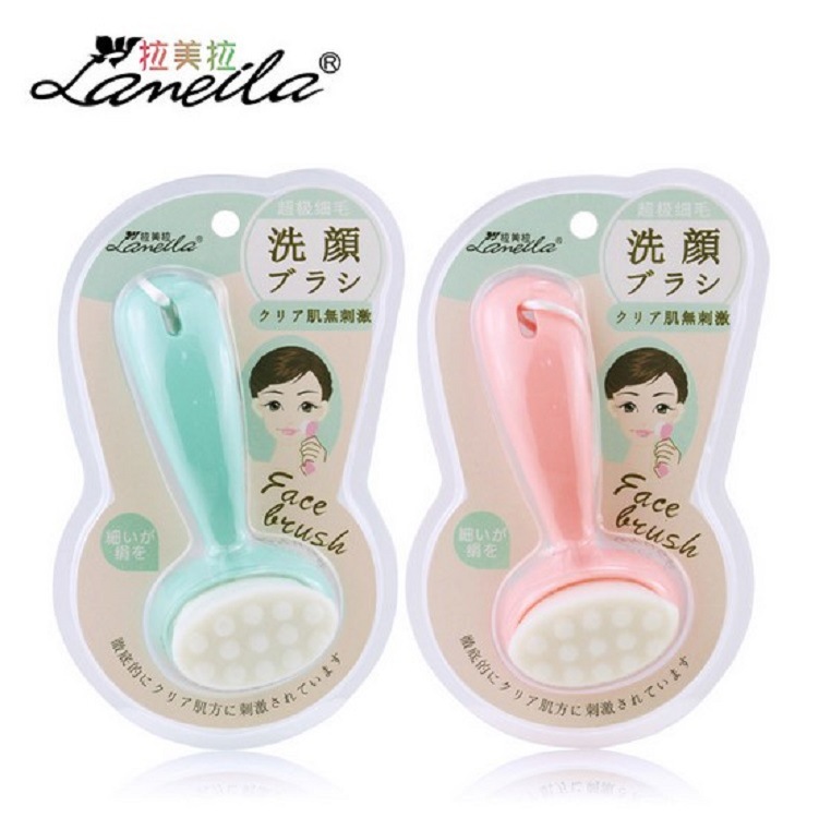 拉美拉L0869長柄潔麵刷子潔麵機細軟毛微米潔麵刷 去黑頭深層清潔批發・進口・工廠・代買・代購
