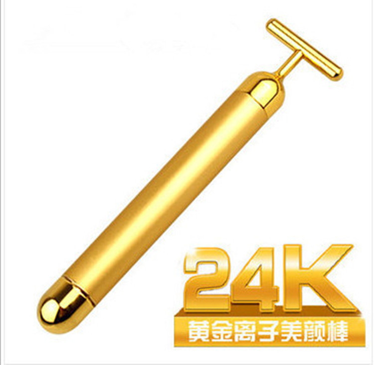 【廠傢批發】 黃金棒 24K金美容棒 按摩工具 美容機器 電動美容棒批發・進口・工廠・代買・代購