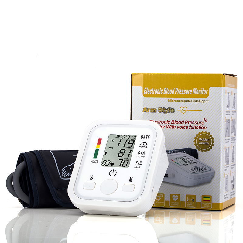 健之康/英文/智能語音老年人孕婦專用血壓檢測機高精準血壓計包郵批發・進口・工廠・代買・代購