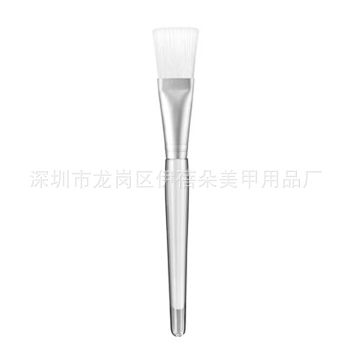 美容小工具 做麵膜工具 高級水晶麵膜刷批發 透明桿麵膜刷化妝刷批發・進口・工廠・代買・代購
