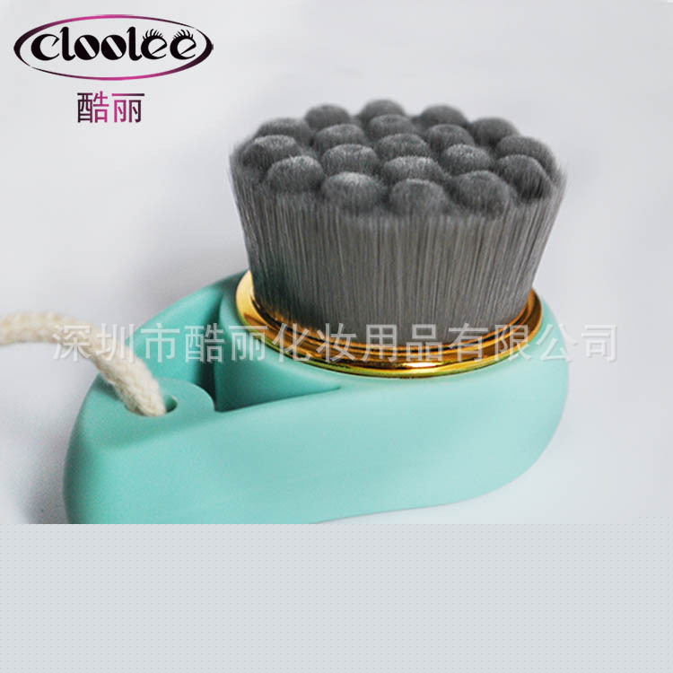 竹炭褸空廠傢批發 洗臉刷 逗號刷 逗號潔麵刷 超細纖維刷美妝工具批發・進口・工廠・代買・代購