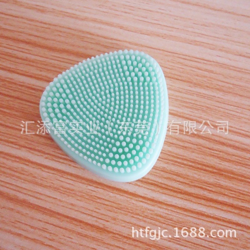 生產定製矽膠美容機器矽膠配件美容刷 潔麵矽膠刷 嬰兒洗頭刷批發・進口・工廠・代買・代購
