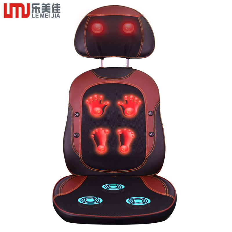 清倉大促頸臀部磁療按摩 傢用辦公腰背部S型電動按摩墊促銷批發・進口・工廠・代買・代購