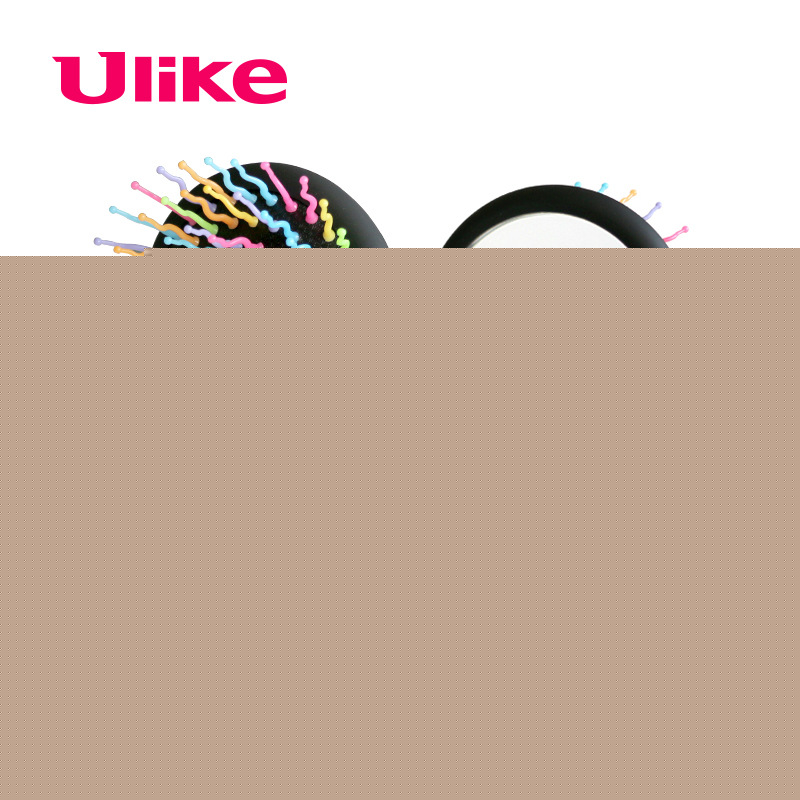 Ulike彩虹梳美發氣囊按摩梳卷發直發造型梳內扣卷發直發造型批發・進口・工廠・代買・代購