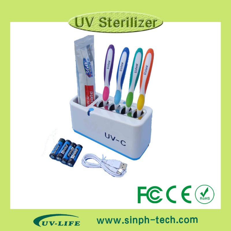 傢用紫外線牙刷消毒器 紫外線殺菌器 牙刷座 牙刷盒批發・進口・工廠・代買・代購