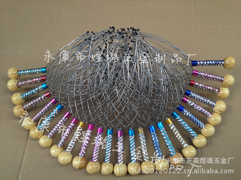 【批發供應】頭部按摩器/八爪魚按摩爪/鋼絲頭部按摩器/外貿爆款工廠,批發,進口,代購