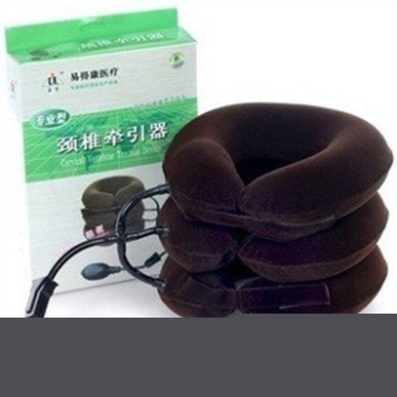 正品鼎力全絨三管頸椎牽引器 治頸椎 傢用按摩頸托批發・進口・工廠・代買・代購