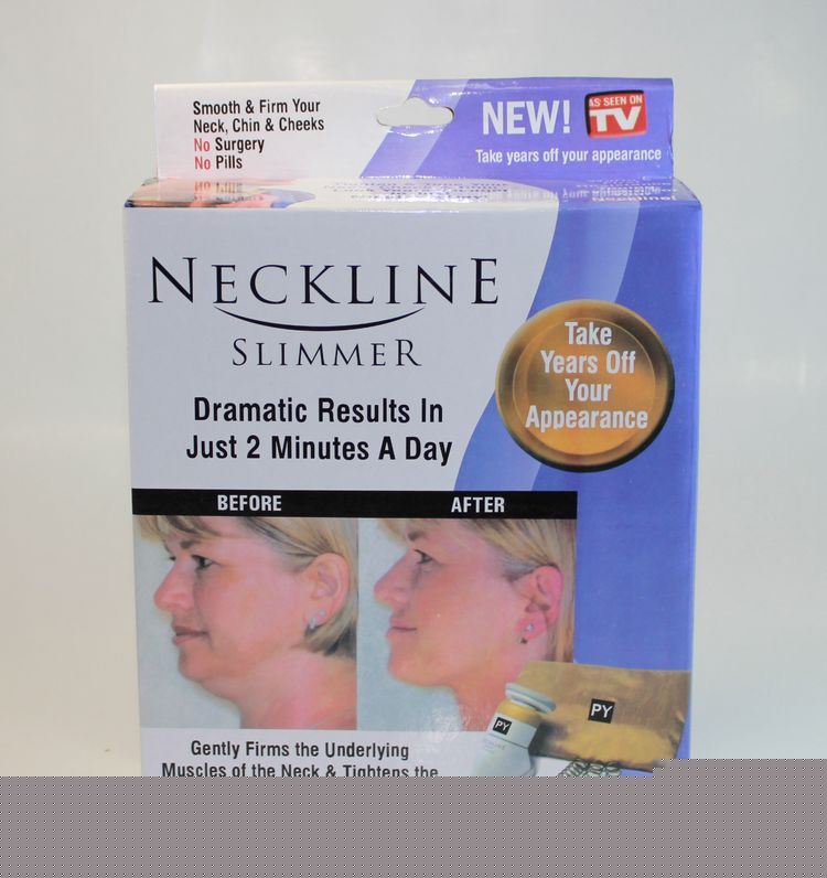 neckline slimmer 下巴按摩器 瘦臉工具下巴去肉器 彩盒裝TV產品批發・進口・工廠・代買・代購