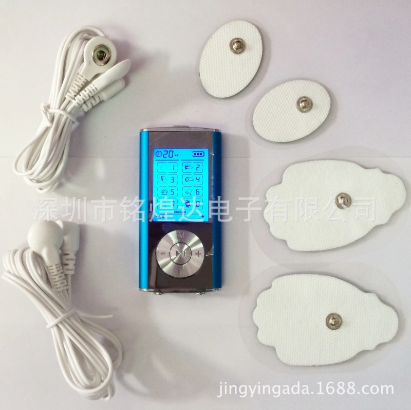 新款充電式多能電子脈沖貼片按摩器 數位低頻瘦身機工廠,批發,進口,代購