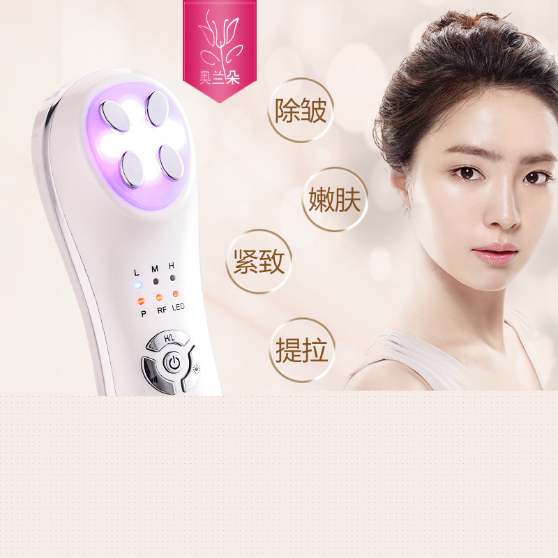 奧蘭朵彩光修護傢用麵部煥膚美容機毛孔清潔電動排毒嫩膚潔麵機工廠,批發,進口,代購