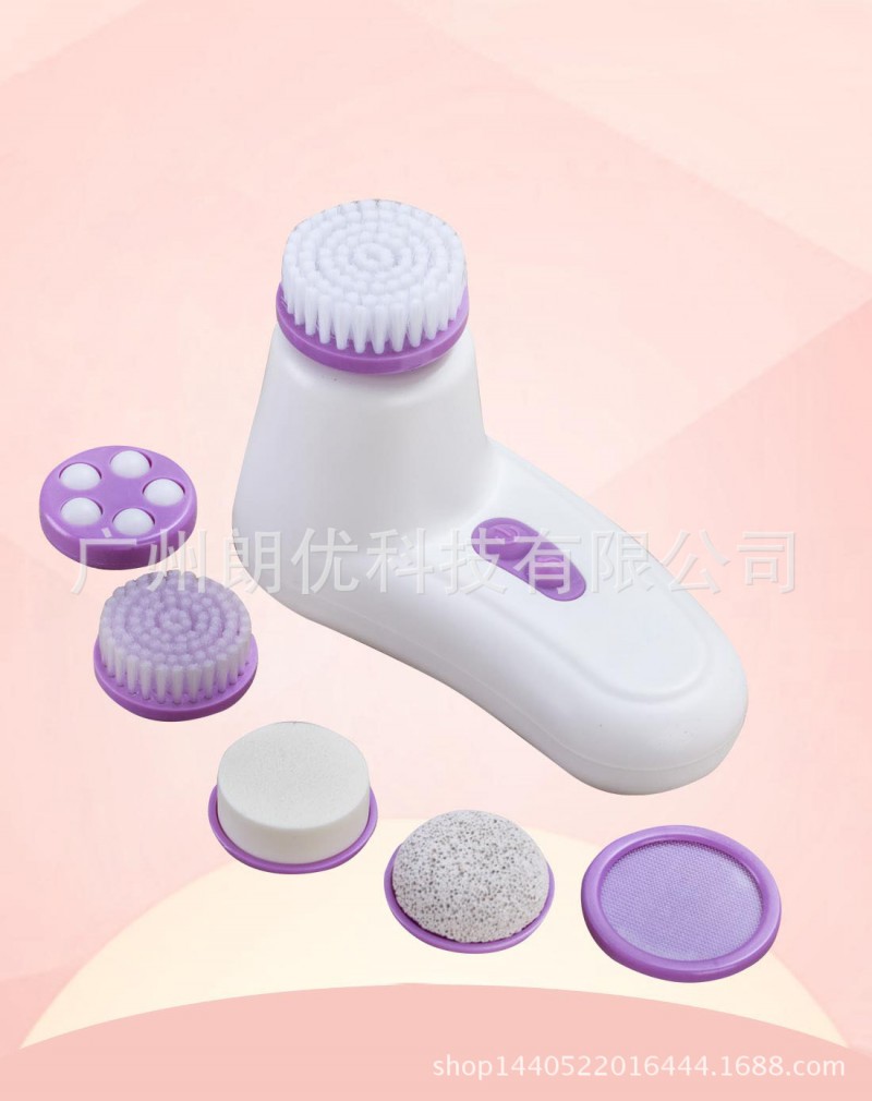 【廠傢批發加工】 6合1傢用洗臉機 洗臉刷 美容祛斑潔麵機批發・進口・工廠・代買・代購